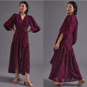 NWOT Anthropologie Hutch Rosa Floral Wrap
Maxi Dress